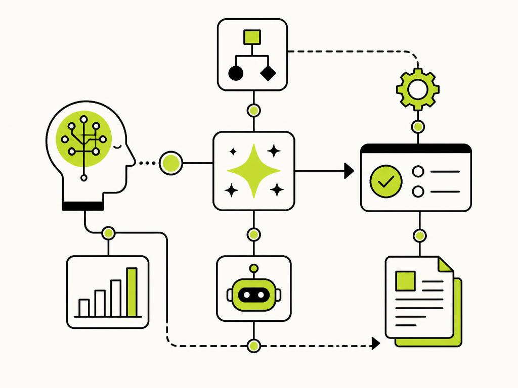 Illustration des automatisations et de l'IA